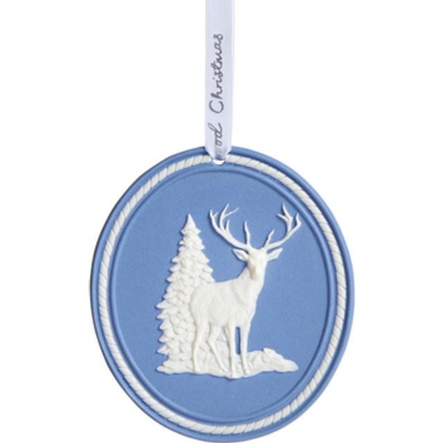 Christmas Cameo Reindeer Ornament
