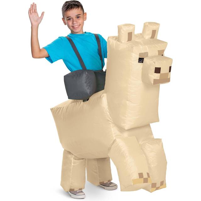 Disguise Minecraft Inflatable Llama Ride-On Costume One-Size