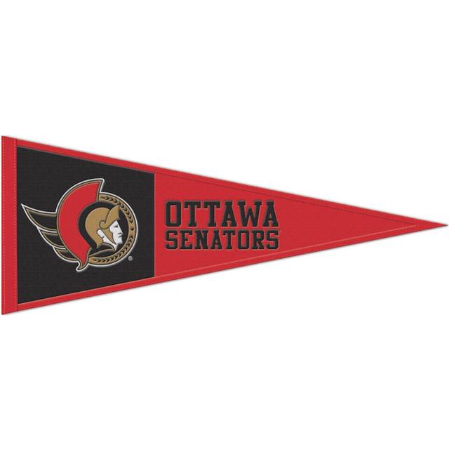 WinCraft Ottawa Senators 13" x 32" Wool Primary Logo Pennant