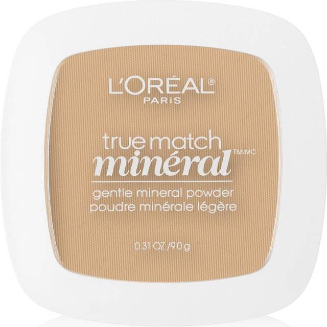 L'Oreal Paris True Match Mineral Pressed Powder  Nude Beige  0.31 Ounce