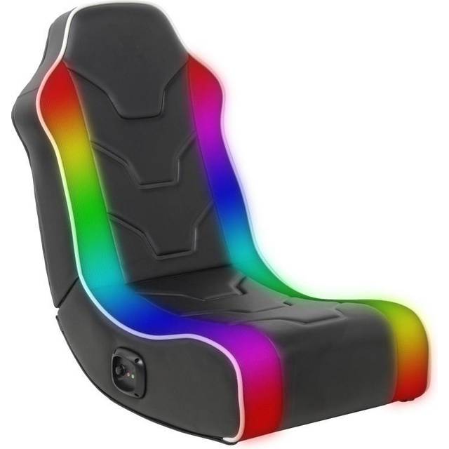 X Rocker Chimera RGB LED Floor Rocker Gaming Chair for Kids  Youth Age