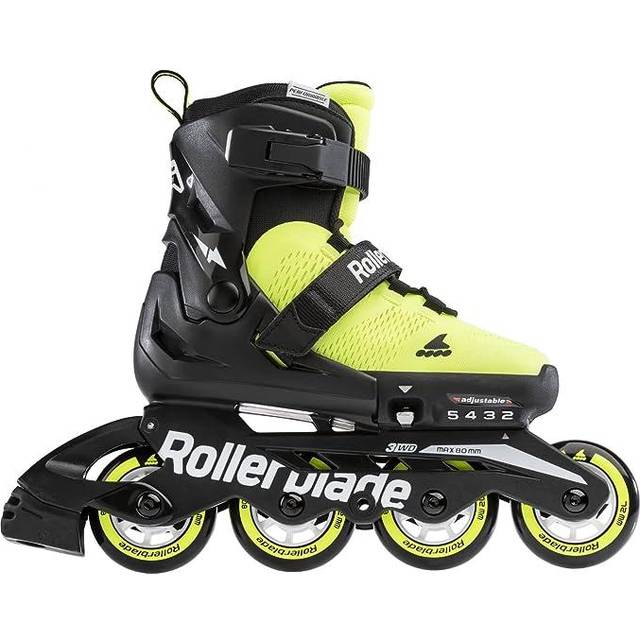 Rollerblade Microblade SS Inliner Rullskridsko Neon Gul/Sort (28-32)