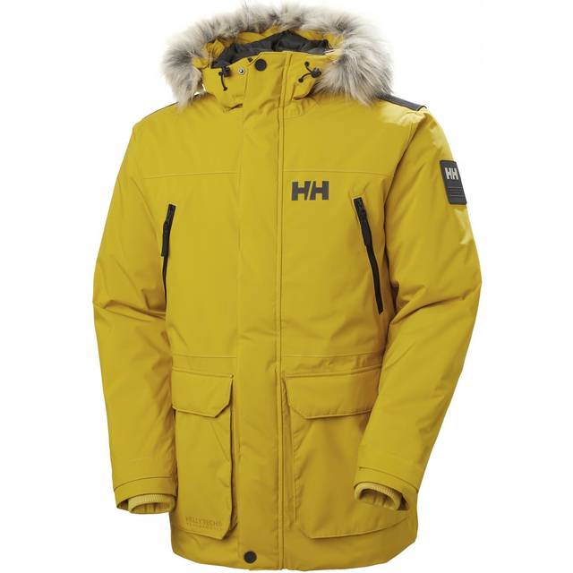 Helly Hansen Men's Reine Winter Parka Yellow L - Straw Yellow