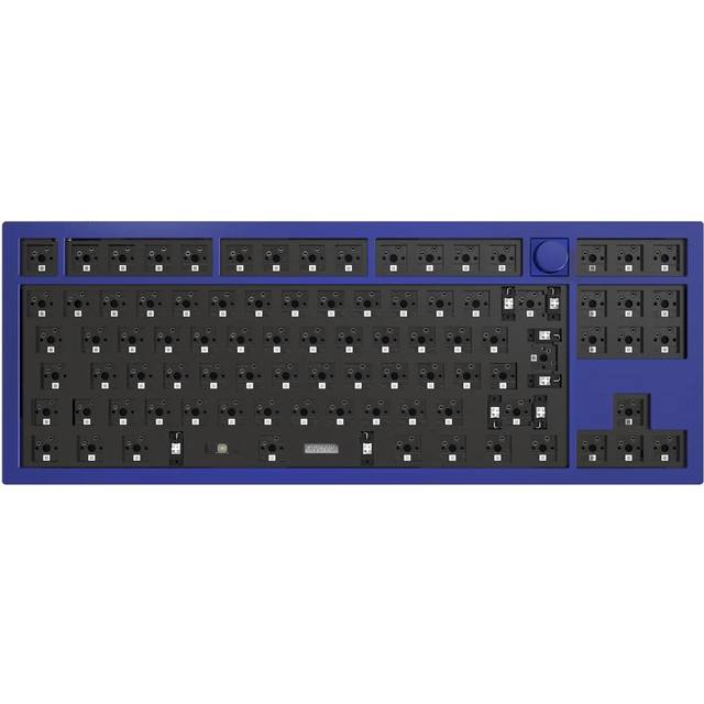 Keychron Q3 QMK Hot-Swap RGB Backlight ISO Knob Version - Barebone - Navy Blue