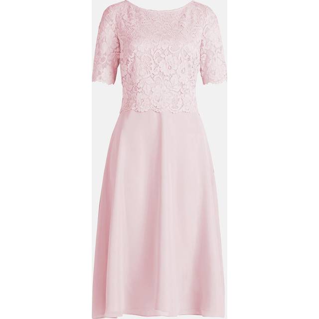 Vera Mont cocktailklänning för kvinnor med spets, Rosa (dimmig ros 4481), 46
