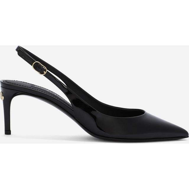 Black Leather Sandal - EU39/US9