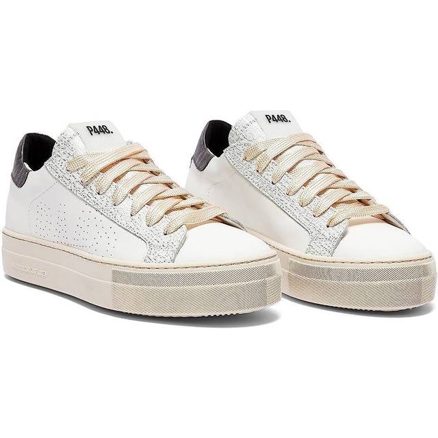 P448, Sneakers, female, White, 3 UK, White Trainers F23Thea-W