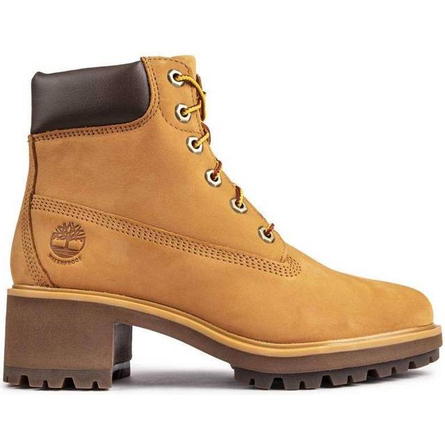 Timberland Womens Kinsley Boots Wheat Nubuck Brown, 4