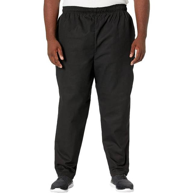 Chef Designs Men's Baggy Chef Pant  Black/White Check  Large
