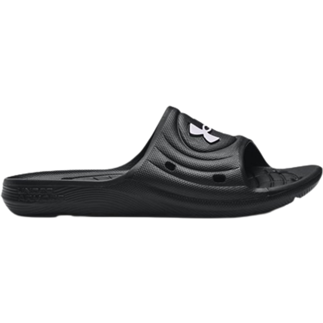 Under Armour Boys Locker IV Slides Size: 4.5 UK, Colour: Black