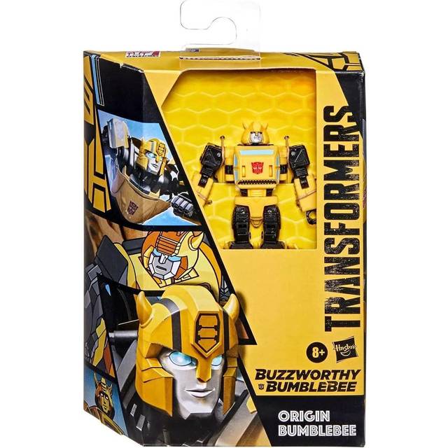Transformers Buzzworthy Bumblebee War for Cybertron Deluxe Origin Bumb