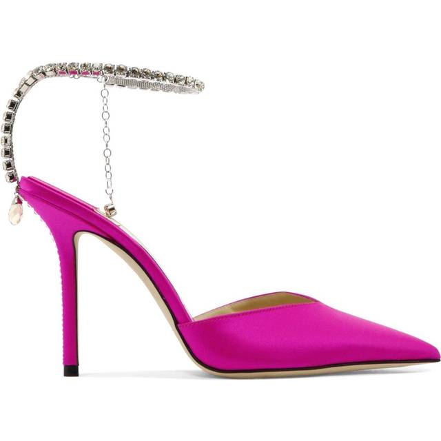 Jimmy Choo, Pumps, female, Pink, 3 UK, Saeda 100 Stiletto Pumps