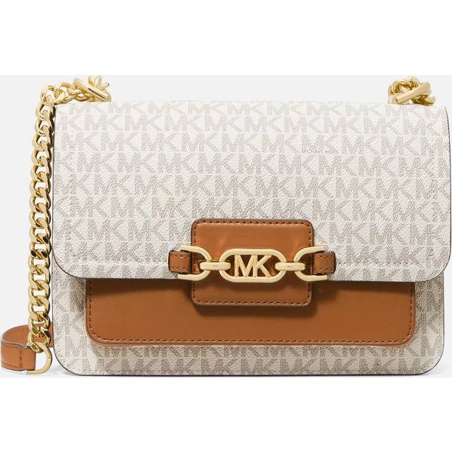 MICHAEL Michael Kors Women's Heather Large Shoulder Bag - Vanilla/Acorn - Multi