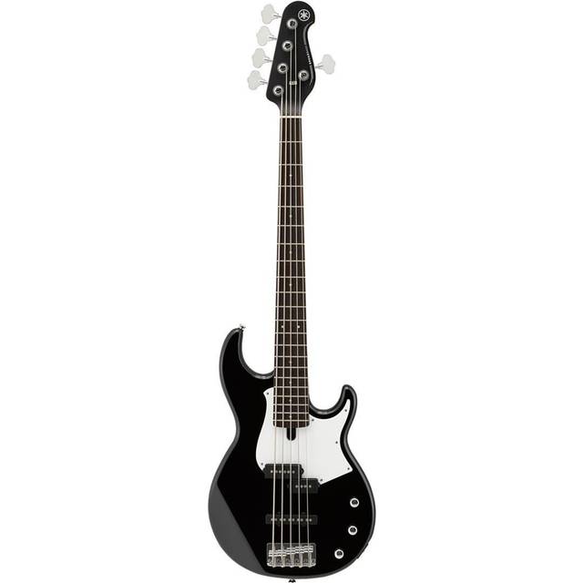 Yamaha BB235 BL 5-String Electric Bass Guitar with Maple Neck, Rosewood Fingerboard in Black