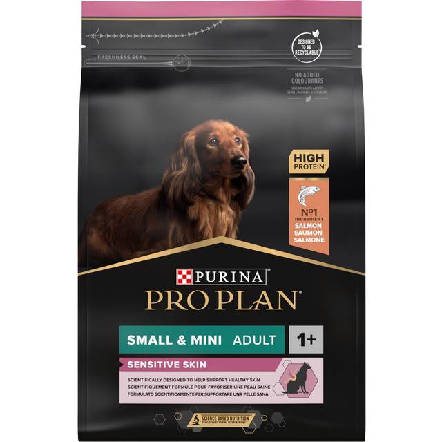 Small & Mini Adult Sensitive Skin Salmon hundfoder - 3 kg