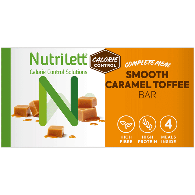 4 x Måltidsersättande Bar 56 g Smooth Caramel