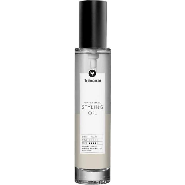 HH Simonsen Styling Oil 100ml - Hårolie test - Dinskønhed.dk