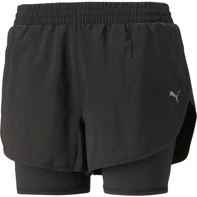 Puma Run Favorite Woven 2in1 3in Running Shorts Women - black