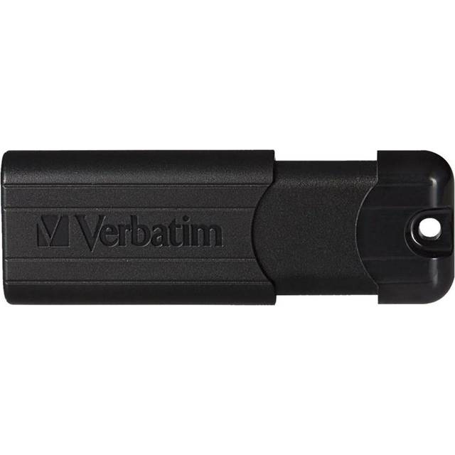 Verbatim Store'n'Go Pinstripe USB Flash Drive_P 128GB Svart