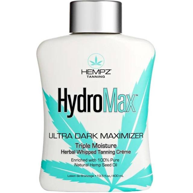 Hempz Hydro Max Ultra Dark Maximizer Herbal Whipped Tanning Lotion 400ml