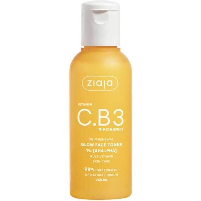 Ziaja Vitamin C.B3 Niacinamide Exfolierande toner med syror 1% [aha+pha] 120 ml