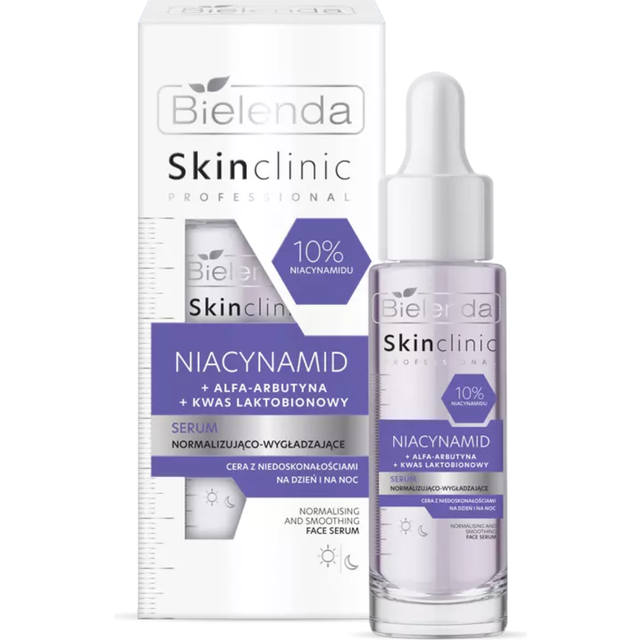 Bielenda Skin Clinic Professional Niacinamide Mjukgörande serum för hudbrister 30 ml