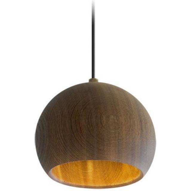 Brdr. Krüger - Lune Pendant Lamp - Hängande lampa - Smoked/Oiled Oak - 14 cm