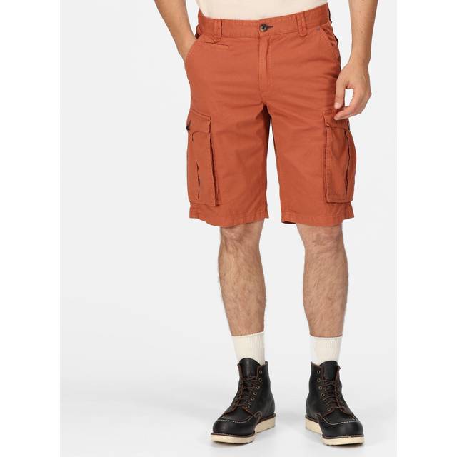 Regatta Mens Shorebay Coolweave Cotton Cargo Shorts 32 - Waist 32' (81cm), Inside Leg 32'