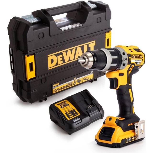 DCD796D1 18v xr Brushless Compact Combi Hammer Drill - 1 x 2.0ah Battery - Dewalt