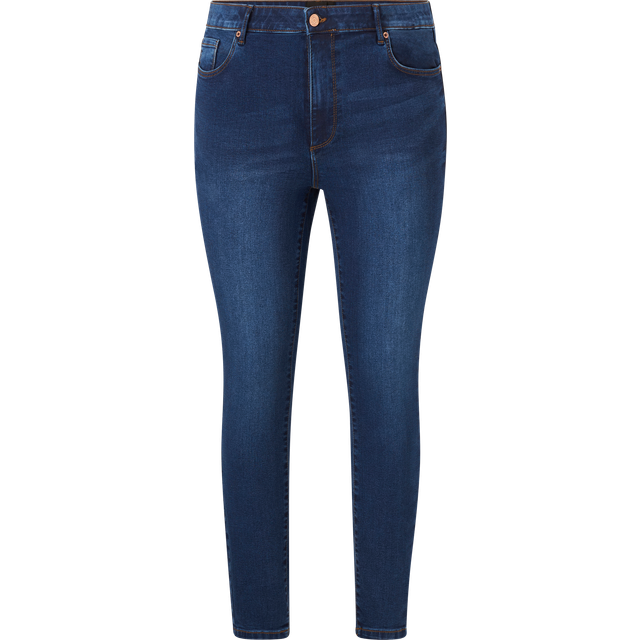VERO MODA CURVE Damjeans, Dark Blue Denim, 52W x 32L