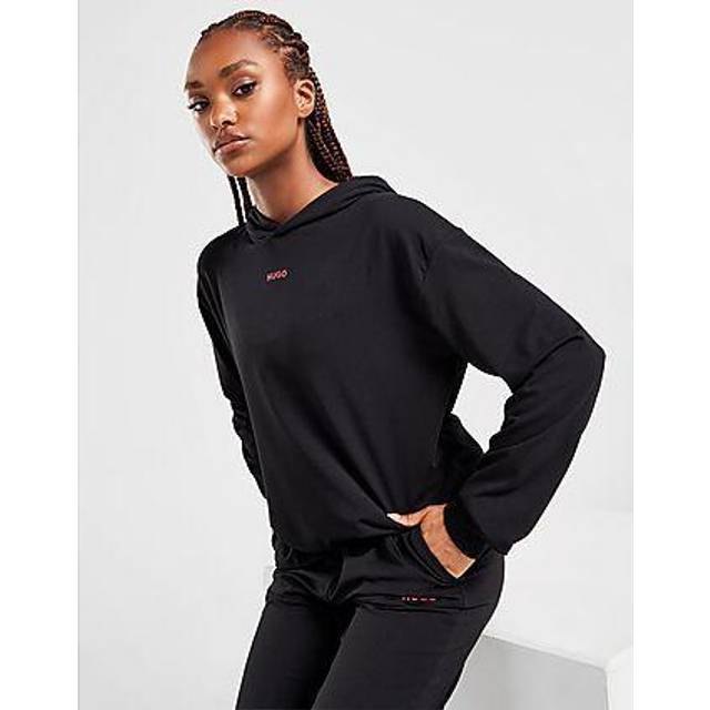 HUGO Dam shuffle_huvtröja loungew_sweatshirt, Black1, XL