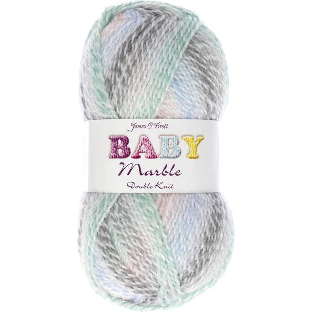 (BM45) James Brett Baby Marble DK Acrylic Double Knit Knitting Yarn 100g