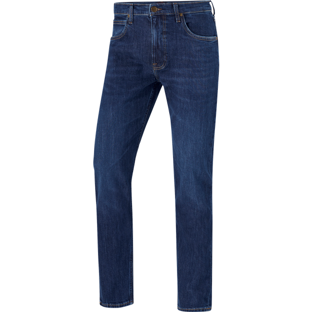 Lee Rider Regular Slim Denim Stretch Jeans Deep Water