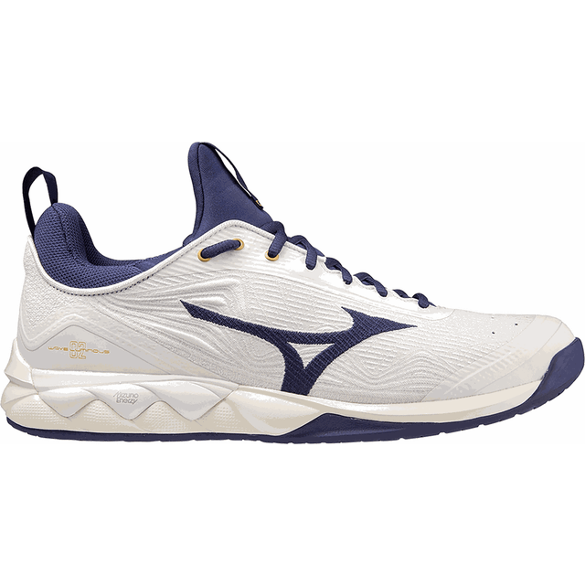 Wave Luminous 2 inomhusskor, White/Blue Ribbon/MP Gold, Herr, 12