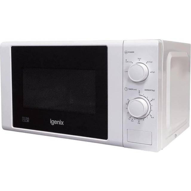 Igenix IG2071 20L 700W Manual Microwave - White, White