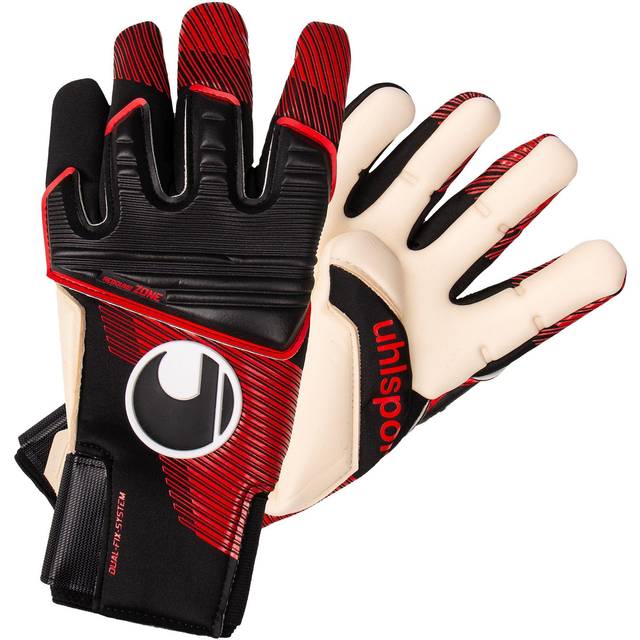Powerline Absolutgrip Reflex målvaktshandskar, black/red/white, Unisex, 9