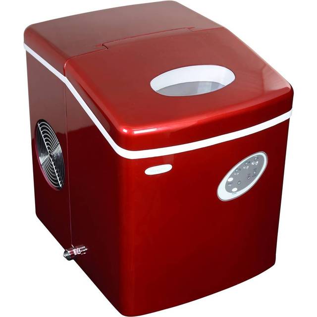Newair® Countertop Ice Maker. Bullet Ice, 28 lbs/day - Stainless Steel
