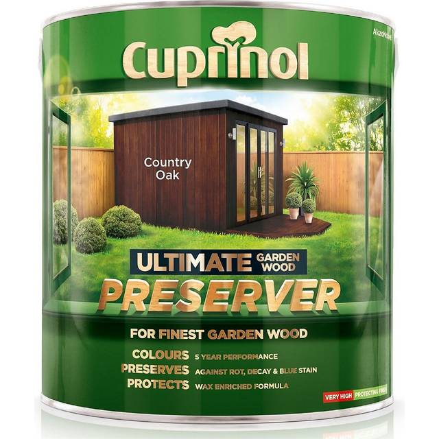 Cuprinol Ultimate Garden Wood Preserver - Country Oak - 4L