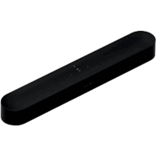 Sonos Soundbar for TV Beam Dolby Atmos Compatible with Amazon Alexa TV Speaker BEAM2JP1BLK Black svart