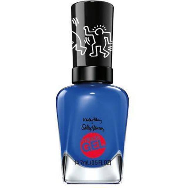 Sally Hansen Miracle Gel Keith Haring Collection Nail Polish Draw Blue In 0.5 fl oz