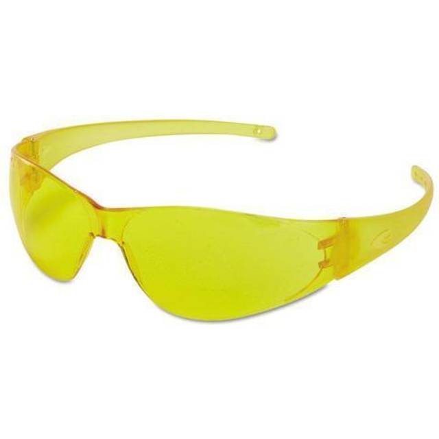 Crews 135-CK114 Checkmate Amber Templesamber Anti Fog Lens