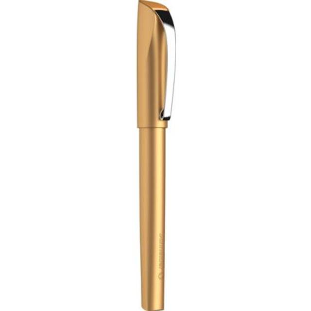 Schneider 168655 Ceod Shiny Fountain Pen (Right- and Left-Handed Users, Medium Nib, Including Ink Cartridge) Bronze