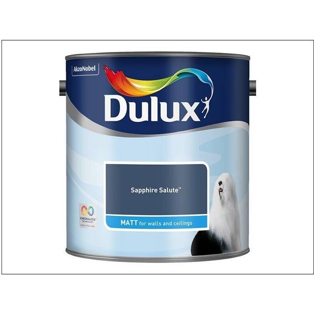 Dulux Matt Emulsion Paint - Sapphire Salute - 2.5L