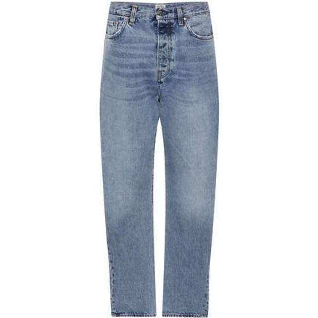 Toteme High-rise straight jeans - blue (26)