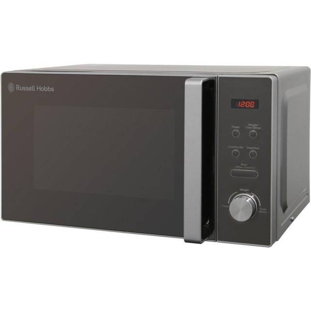 Russell Hobbs RHM2076S 20 Litre 26cm High, Freestanding Small Standard Microwave Oven - Silver