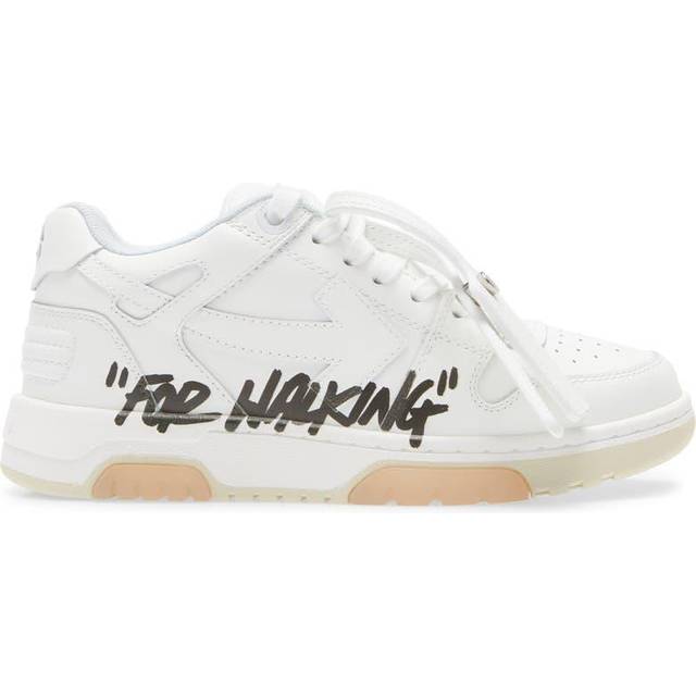 (WMNS) Off-White Out of Office For Walking Sneaker 'White Black' OWIA259C99LEA0020110 - White/Black - 7