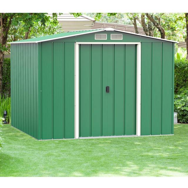 (8x8) BillyOh Partner Eco Apex Roof Metal Shed
