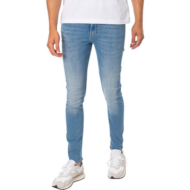 Jack & Jones Jjiliam Jjoriginal Mf 770 Noos Skinny jeans Blå