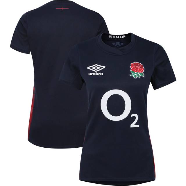 England Rugby Red Roses Alternate Replica Jersey 2023/24 -Navy - Womens