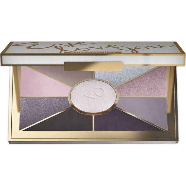 Mirabella Eye Love You Neutral Shimmer Eyeshadow Palette - Makeup Palette w/Ultra Pigmented Pressed Powders  Creamy Matte & Shimmer Cool Toned Eyeshad